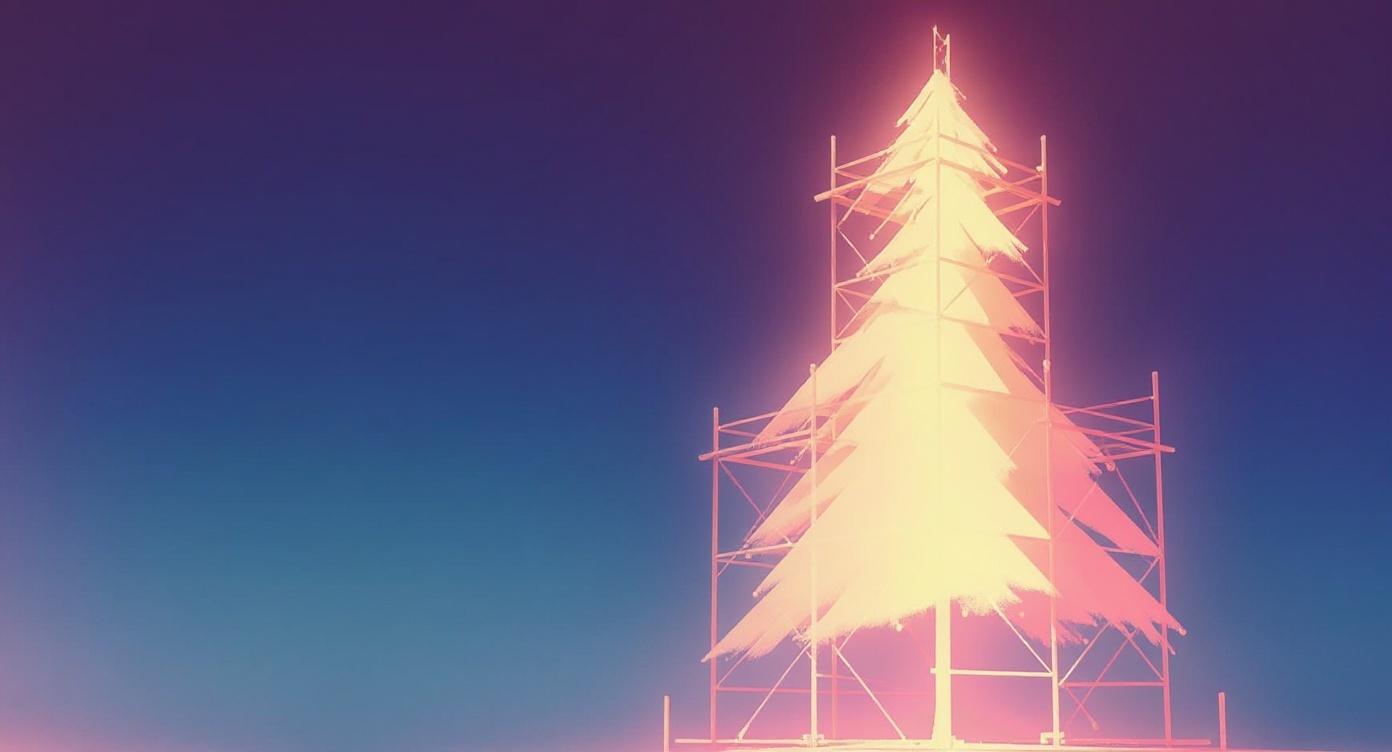 Glowing tree