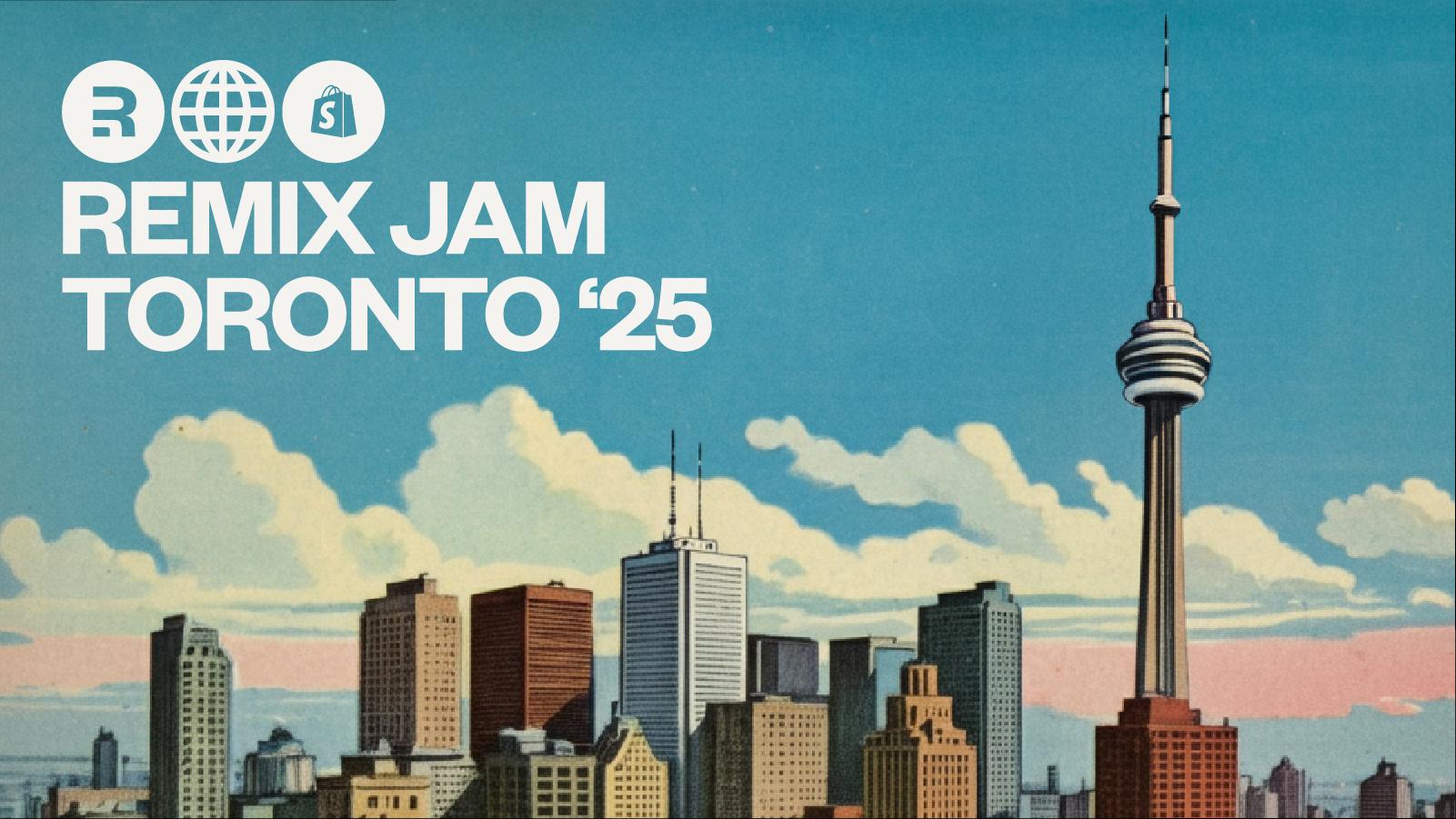 Remix Jam 2025 banner